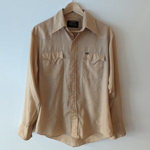 BAR-M Rancher VTG Mens Western Shirt - Medium